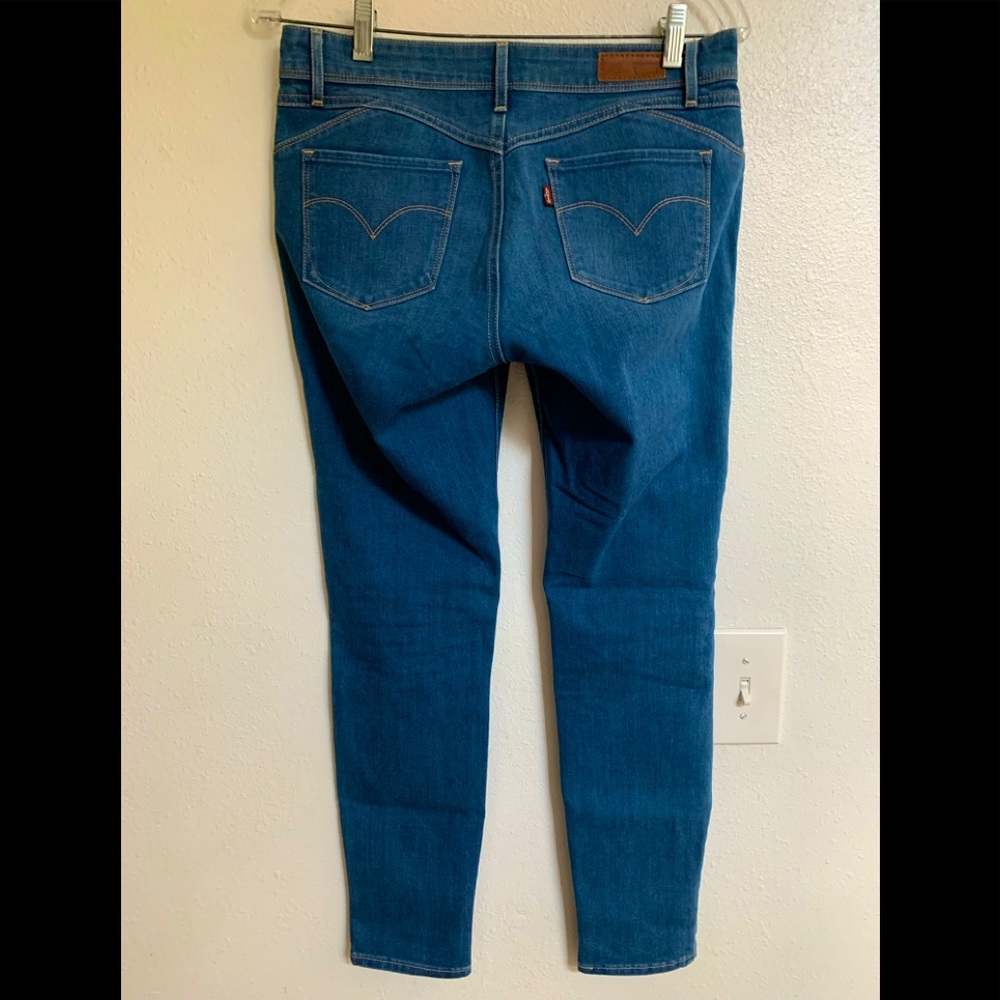 Levi’s Mid Rise Skinny Stretch Jeans - Picture 2 of 2